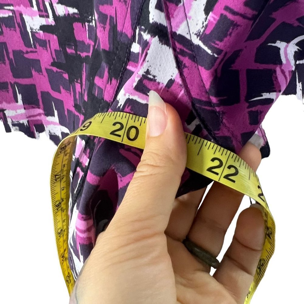 Columbia Purple Print Zip Up Lined Hooded Jacket XL - Picture 8 of 10